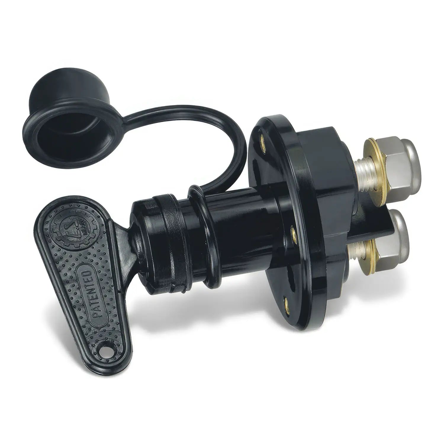 Battery isolator with remowable key by Quick | EYS