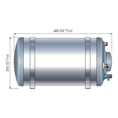 Nautic bolier BX 25L by Quick | EYS